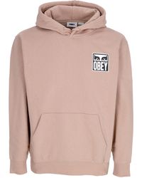Obey - Hoodie Eyes Icon Hood Premium Fleece - Lyst