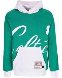 Mitchell &amp; Ness - Sudadera Con Capucha Para Hombre Nba Big Face Hoodie 5.0 Hardwood Classics Boscel - Lyst