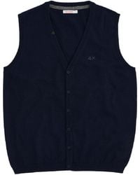 Sun 68 - Solid Vest 07 K40104 - Lyst