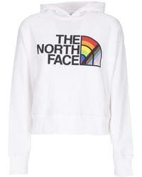 The North Face - Sudadera Con Capucha Para Mujer Pride Sudadera Con Capucha Blanca - Lyst