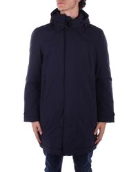 Woolrich - Blauwe Jassen - Lyst