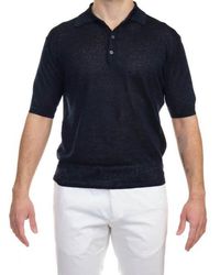 Hōsio - Polo Lino Rasato 21106M11/01 - Lyst