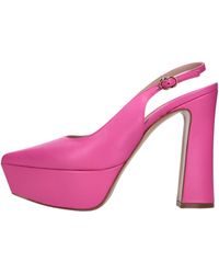 Roberto Festa - Chaussures Avec Talon Rose - Lyst
