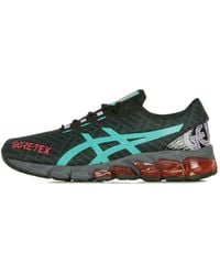 Asics - Chaussure Basse Homme Gel-Quantum 180 5 Goretex Graphite Gris/Noir - Lyst
