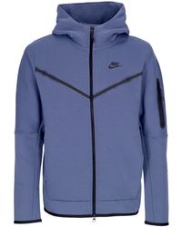 Nike - Tech Fleece Hoodie Met Rits - Lyst