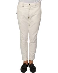 Barbati - T.A. Velure Corto Con Risvolto Lulu 322 150 Bian - Lyst