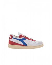 Diadora - Herrenschuhe Mi Basket Row Cut - Lyst