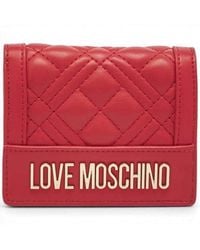 Love Moschino - Quilted Wallet - Lyst