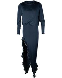 Siedres - Alea Asymmetric Dress With Ring Back - Lyst