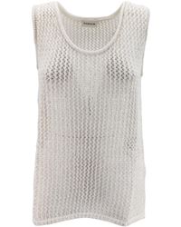 P.A.R.O.S.H. - T-Shirt Und Polo Panna - Lyst