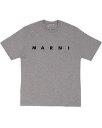 Marni - T-Shirts En Polo Zwart - Lyst
