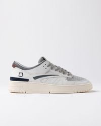 Date - Sneakers Date M431-To-Co-Wy Toernooi Gekleurd Wit Grijs - Lyst