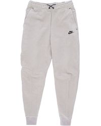 Nike - Pantalon De Survetement Polaire Pour Hommes Sportswear Tech Fleece Winter Jogger Cobblestone/Noir - Lyst
