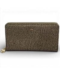 Borbonese - Large Zip Around Wallet Recycled Fabric Op - Lyst