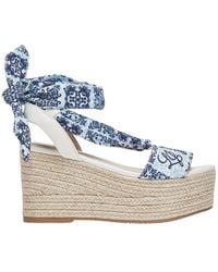 Liu Jo - Espadrillas Damen Sandalen Bali 03 Mit Kurzen Sagen Und Bedrucktem Capri - Lyst