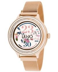 Liu Jo - Smartwatch Frau Liu Jo Swlj050 Rose - Lyst