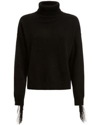 Guess - Leonie Roll Neck Ls Sweater Jblk Jet A996 W2Br32 Z2Wx0 - Lyst