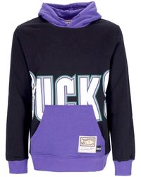 Mitchell &amp; Ness - Sudadera Con Capucha Para Hombre Nba Big Face Hoodie 5.0 Hardwood Classics Milbuc - Lyst