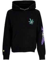 Mushroom - Herren Kapuzenpullover Skull Liquid Hoodie Schwarz - Lyst
