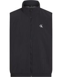 Calvin Klein - Schwarze Jacken Von - Lyst