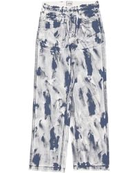 Arte' - Jeans Homme Pantalon De Peinture Blanc - Lyst
