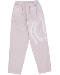 Octopus - Pantalon De Jogging Lateral Long Pour Hommes Gris - Lyst