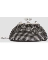 Max Mara - Extra Kleine Tas Met Strass Zwarte Vrouw - Lyst