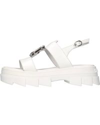Stuart Weitzman - Sandalen Wit - Lyst