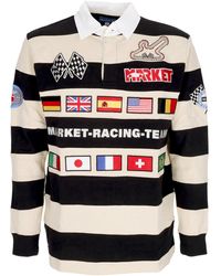 Market - Long Sleeve Polo Grand Prix Rugby Shirt - Lyst