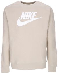 Nike - Sudadera Con Cuello Redondo Para Hombre Sportswear Club Bb Graphic Crew - Lyst