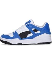PUMA - Herren Halbschuh Slipstream Lth Weib/Schwarz/Team Royal - Lyst