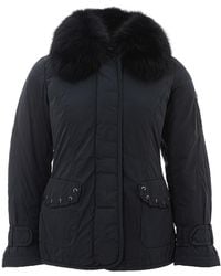 Peuterey - Padded Jacket With Fur Collar - Lyst