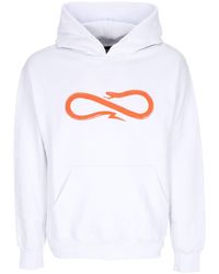 Propaganda - Lichtgewicht Sweatshirt Met Capuchon, Logo En Capuchon Voor Wit - Lyst