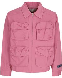 Arte' - Herenjas 3D Pockets Nylon Jacket - Lyst