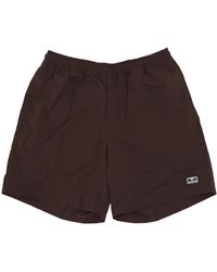 Obey - Short En Nylon Easy Eyes Pour Homme Java Marron - Lyst