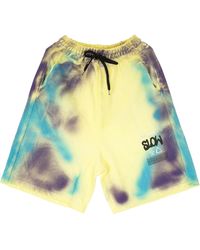 Mauna Kea - Pantalon Corto De Chandal Para Hombre Slow Basket Amarillo - Lyst