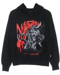 Propaganda - Lightweight Hooded Sweatshirt Tentacles Hoodie - Lyst