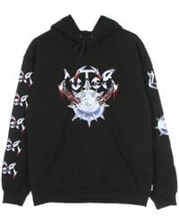 Iuter - Lichtgewicht Herensweatshirt Met Capuchon, Stalen Capuchon, Zwart - Lyst
