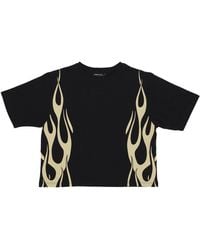 Vision Of Super - Short T-Shirt Flames Tee - Lyst