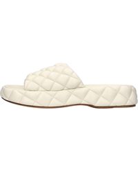 Bottega Veneta - Sandalen Wit - Lyst