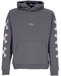Phobia - Cross Bones Sudadera Con Capucha Ligera Para Hombre Gris/Lila - Lyst