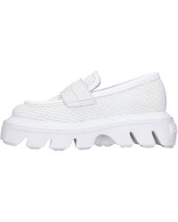Casadei - Chaussures Basses Blanc - Lyst