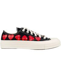 COMME DES GARÇONS PLAY - Comme Des Garçons Play X Converse Multi Heart Chuck Taylor 70 Low Top Sneaker - Lyst