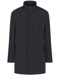 ARMANI EXCHANGE - Blauwe Jassen - Lyst