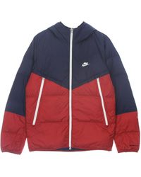 Nike - Storm Fit Windrunner Hooded Jacket Down Jacket Midnight/Gym/Sail/Sail - Lyst