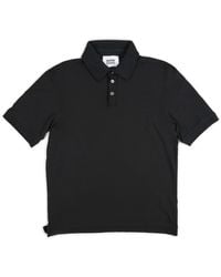 Alpha Studio - Polo M/M Tissu Coton Glace Au-5335B 1220 Nero - Lyst