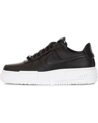 Nike - W Air Force 1 Pixel Damen-Halbschuh Schwarz/Schwarz/Weib/Schwarz - Lyst