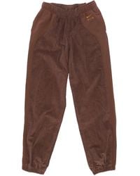 Nike - Lightweight Tracksuit Pants Sportswear Air High-Waisted Corduroy Fleece Pants - Lyst