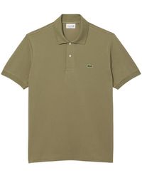 Lacoste - T-Shirt Und Polo Verde - Lyst