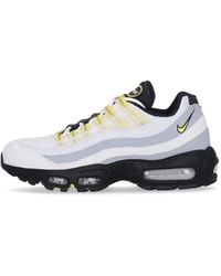 Nike - Niedriger Herrenschuh Air Max 95 Weib/Tourgelb/Schwarz/Wolfsgrau - Lyst